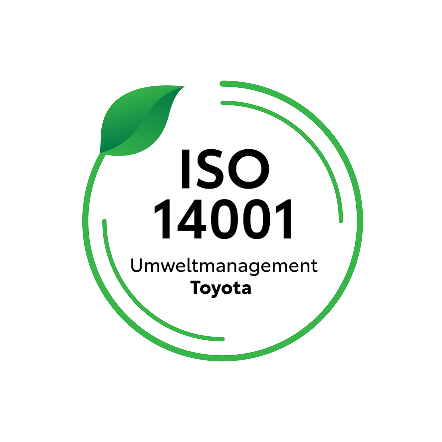 ISO 14001 Logo Toyota green